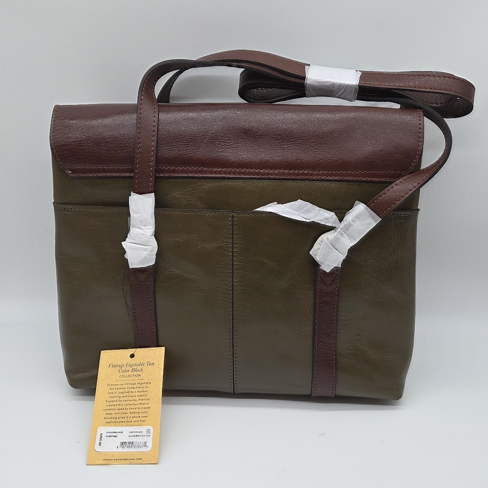 💚Patricia Nash Ambersham Messenger Bag